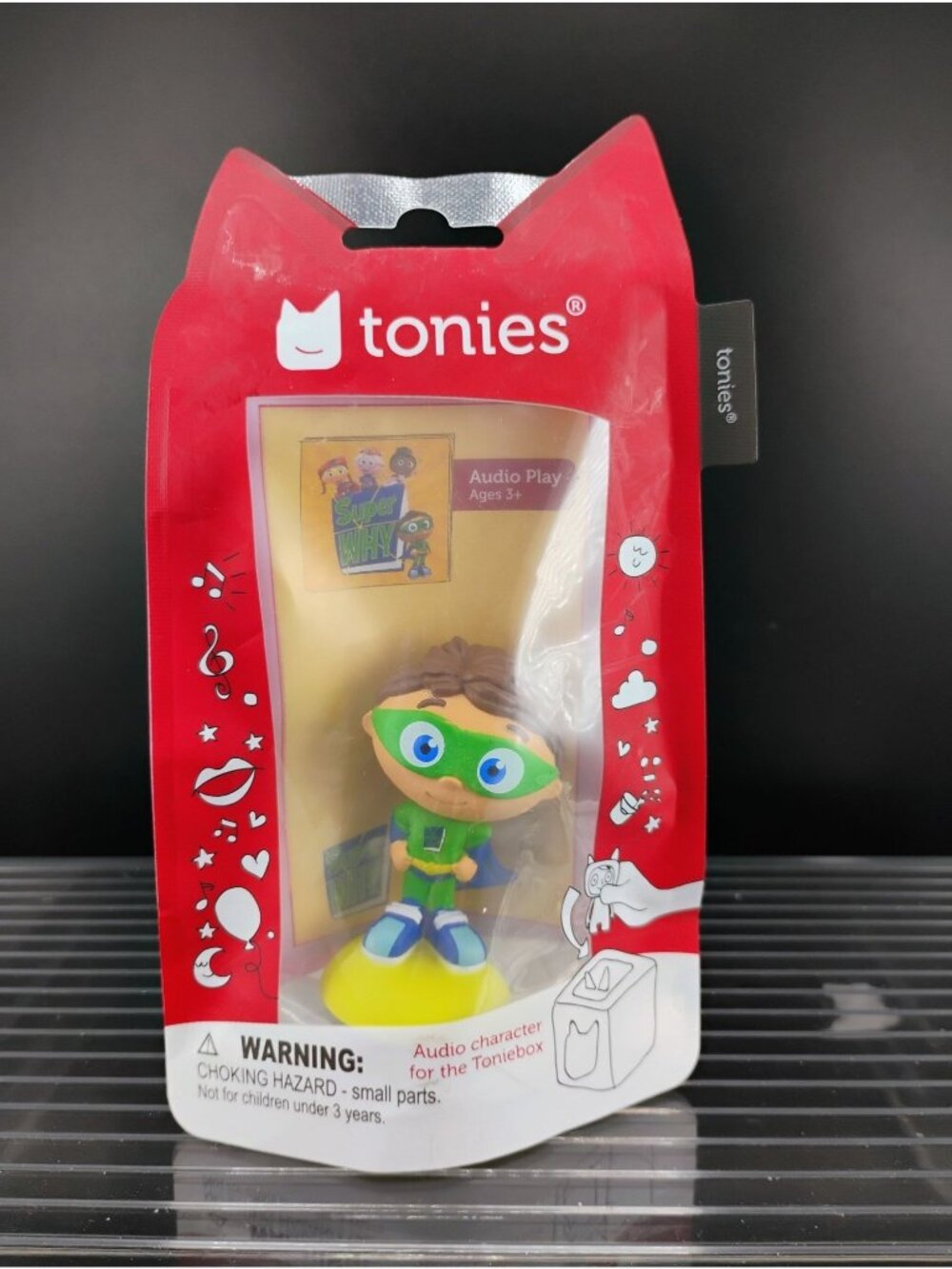 Tonies Super WHY Audio Play Character Ages 3+ For Toniebox